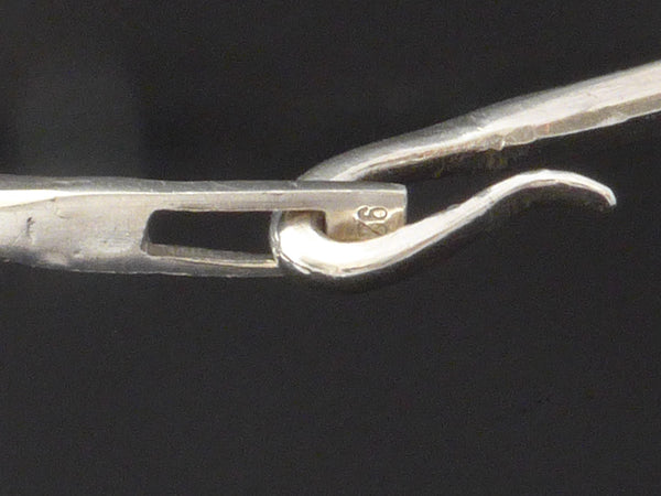 Zilveren spang/collier